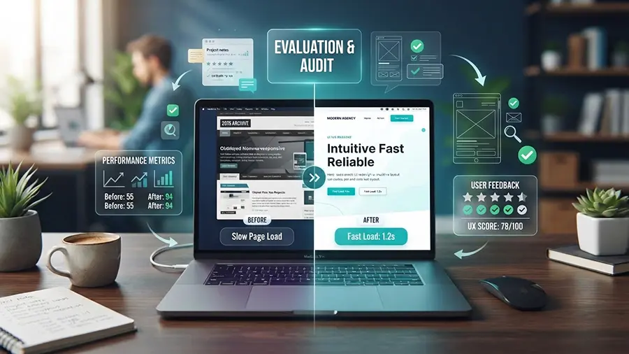 Intuitive Fast Reliable Website Design